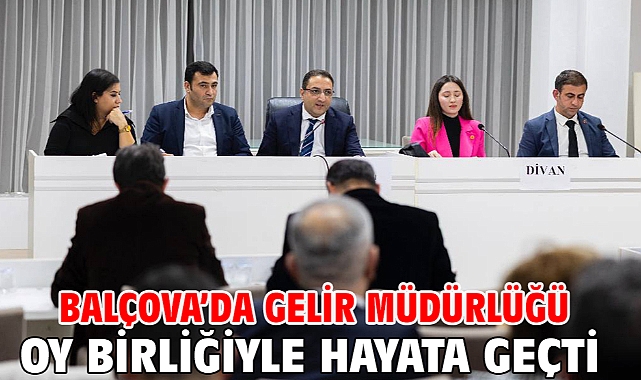 Gelirler Müdürlüğü İçin İlk Adım Meclisten geçti
