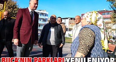 Buca'nın parkları yenileniyor