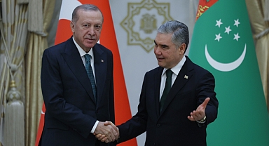 Cumhurbaşkanı Erdoğan, Türkmenistan'da