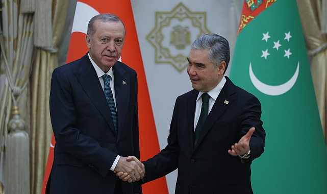 Cumhurbaşkanı Erdoğan, Türkmenistan'da