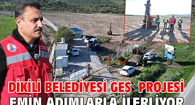Dikili Belediyesi GES Projesi emin adımlarla ilerliyor