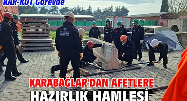 Karabağlar'dan Afetlere Hazırlık Hamlesi