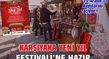 Karşıyaka Yeni Yıl Festivali’ne hazır