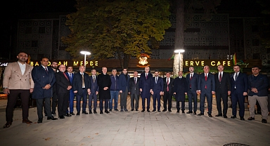 Kurtulmuş, Tacikistan’da Türk iş insanlarıyla bir araya geldi 