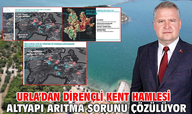 Urla'dan Dirençli Kent Hamlesi Altyapı Arıtma Sorunu Çözülüyor