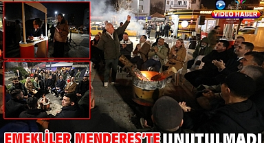 Emekliler Menderes'te Unutulmadı