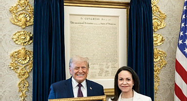 Trump, Venezuelalı muhalif lider Machado ile görüştü