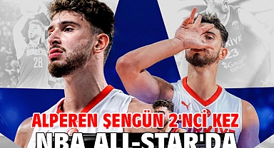 Alperen Şengün 2'nci kez NBA All-Star'da