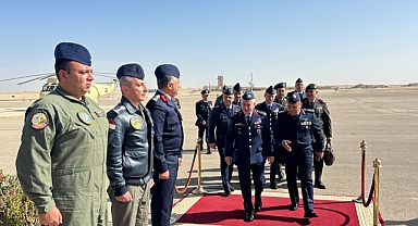 Hava Kuvvetleri Komutanı Orgeneral Kadıoğlu, Mısır'da