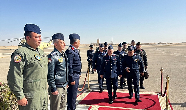 Hava Kuvvetleri Komutanı Orgeneral Kadıoğlu, Mısır'da