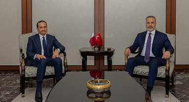 Bakan Fidan, Katar Başbakanı Al Thani ile görüştü