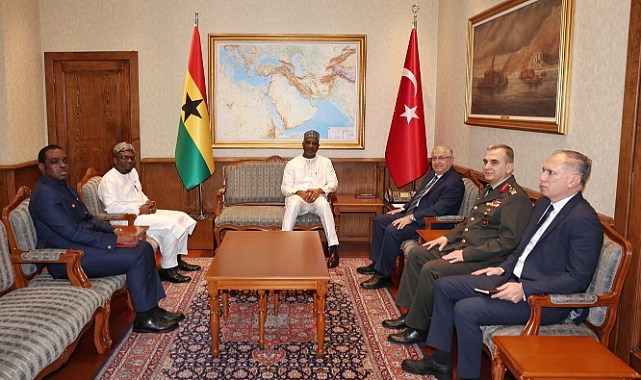 Bakan Güler, Gana İçişleri Bakanı Muntaka ile bir araya geldi