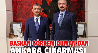 Başkan Görkem Duman'dan Ankara çıkarması