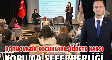 Bornova’da çocukları şiddete karşı koruma seferberliği
