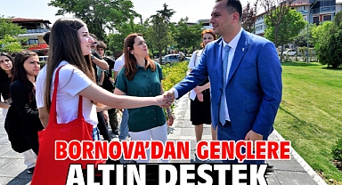 Bornova'dan Gençlere Altın Destek