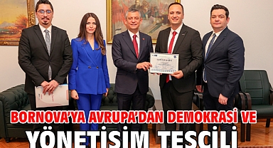 Bornova'ya Avrupa'dan Demokrasi ve Yönetişim Tescili