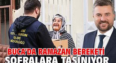 Buca’da Ramazan bereketi sofralara taşınıyor