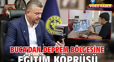 Buca’dan deprem bölgesine eğitim köprüsü