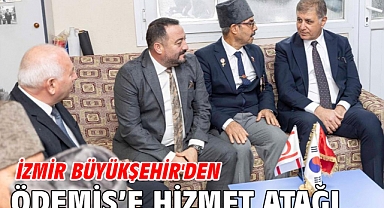 İzmir Büyükşehir'den Ödemiş’e hizmet atağı