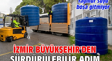 İzmir Büyükşehir'den sürdürülebilir adım
