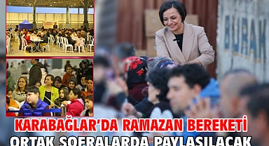 Karabağlar’da Ramazan Bereketi Ortak Sofralarda Paylaşılacak