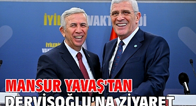 Mansur Yavaş'tan Dervişoğlu'na ziyaret