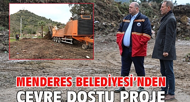 Menderes Belediyesi'nden Çevre Dostu Proje