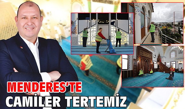 Menderes'te Camiler Tertemiz