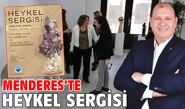 Menderes’te Heykel Sergisi