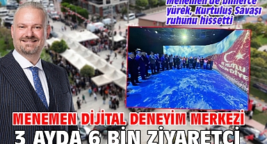 Menemen Dijital Deneyim Merkezi 3 ayda 6 bin ziyaretçi