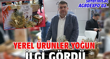 Seferihisar, AGROEXPO’da.. Yerel ürünler yoğun ilgi gördü