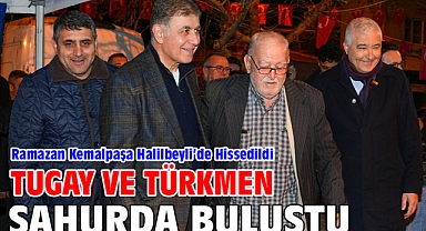 Tugay Ve Türkmen Sahurda Buluştu