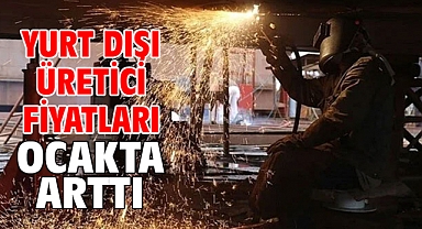 Yurt dışı üretici fiyatları ocakta arttı