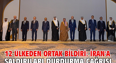 12 ülkeden ortak bildiri: İran'a saldırıları durdurma çağrısı