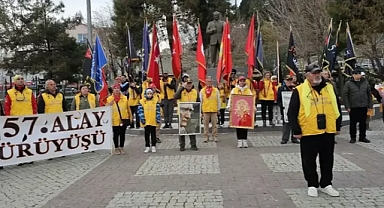 '57'nci Alay' korteji, Gelibolu’da