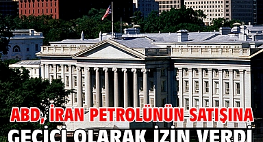 ABD, İran petrolünün satışına geçici olarak izin verdi