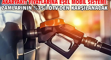 Akaryakıt fiyatlarına eşel mobil sistemi: Zamlarının %75'i ÖTV'den karşılanacak