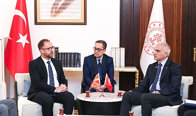 Bakan Ersoy, Kuzey Makedonyalı mevkidaşı Ljutkov ile Ankara’da bir araya geldi