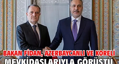 Bakan Fidan, Azerbaycanlı ve Koreli mevkidaşlarıyla görüştü