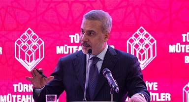 Bakan Fidan, Türkiye Müteahhitler Birliği’nin iftar programına katıldı