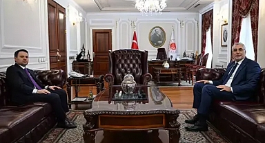 Bakanlar Gürlek ve Işıkhan bir araya geldi