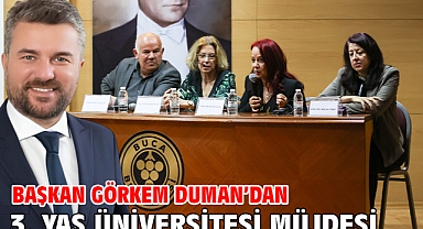 Başkan Görkem Duman’dan 3. Yaş Üniversitesi müjdesi