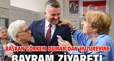 Başkan Görkem Duman’dan huzurevine bayram ziyareti