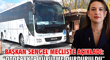 Başkan Sengel Mecliste Açıkladı: