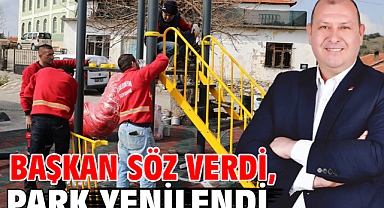 Başkan Söz Verdi, Park Yenilendi