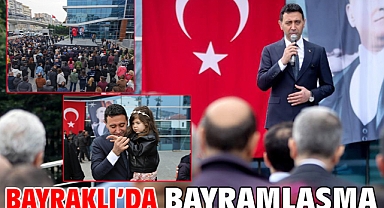 Bayraklı Belediyesi’nde bayramlaşma