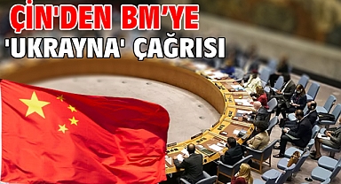 Çin'den BM’ye 'Ukrayna' çağrısı