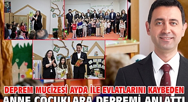 Deprem Mucizesi Ayda ile Evlatlarını Kaybeden Anne Çocuklara Depremi Anlattı
