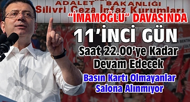 İBB'ye yönelik 'Yolsuzluk' davasında 11'inci gün