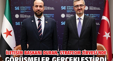 İletişim Başkanı Duran, STRATCOM Zirvesi'nde görüşmeler gerçekleştirdi